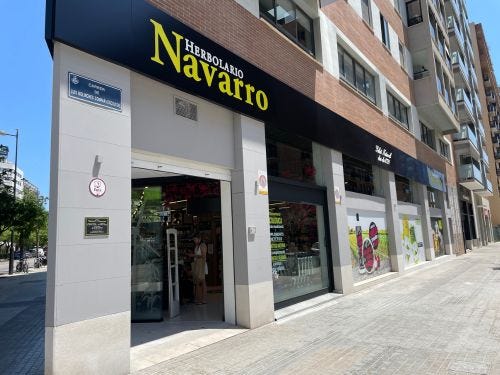 Herbolario Navarro Calle Menorca