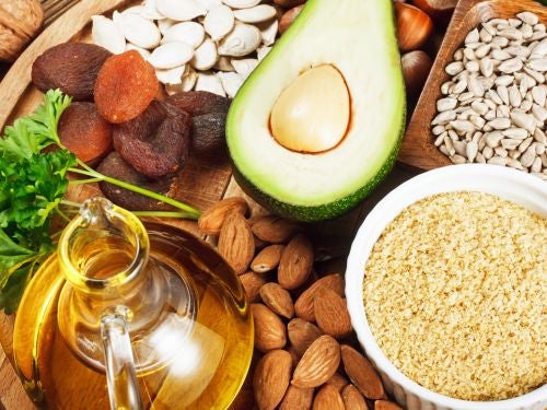 Alimentos con vitamina E