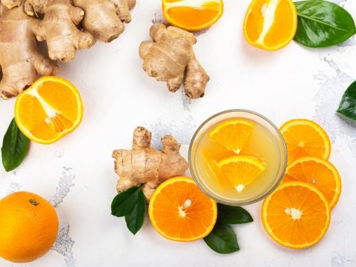 Naranja y jengibre para mejorar el sistema inmunitario