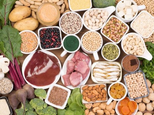 alimentos-ricos-en-hierro Alimentos ricos en hierro