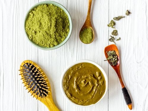 Henna para el pelo